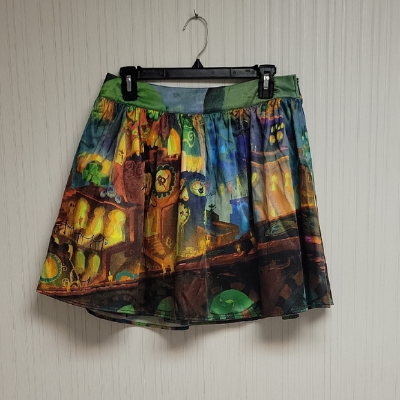 The Book Of Life Colorful Satin Skirt. Womens Medium, Crinoline Hot Topic - Picture 3 of 7